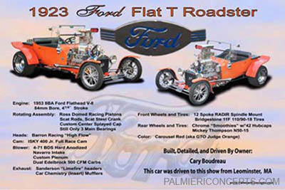 a-example 88 - 1923 Ford  Flat T Roadster-showboard