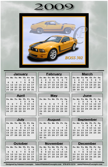 Mustang Calendar