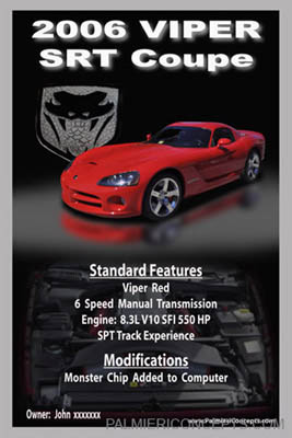 1a-example 152-2006-Dodge  Viper SRT-show board